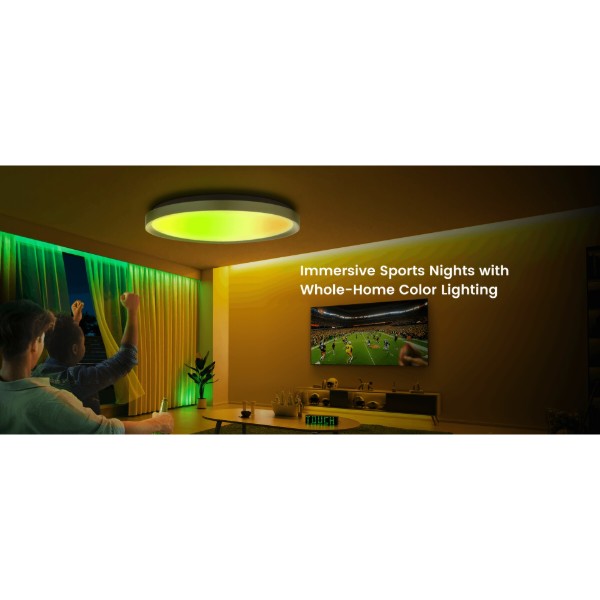 Фото - Світлодіодний світильник Yeelight RGB Smart Ceiling Light Jupiter D C500 Brushed Grey (YLXDD-0271)